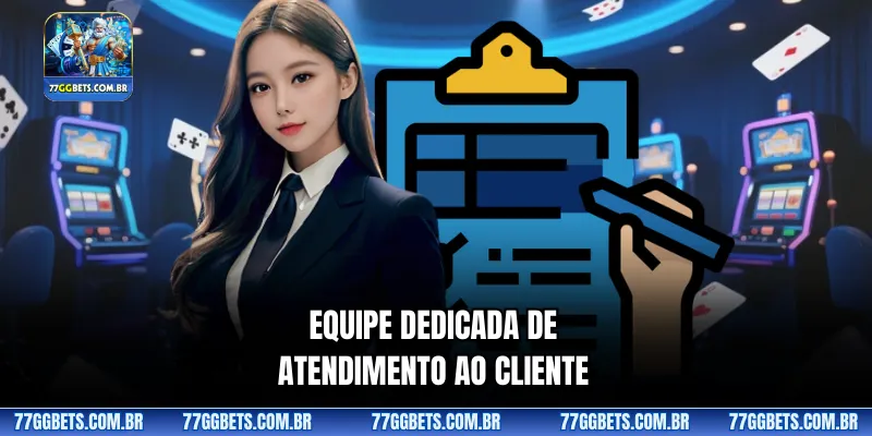 Equipe dedicada de atendimento ao cliente